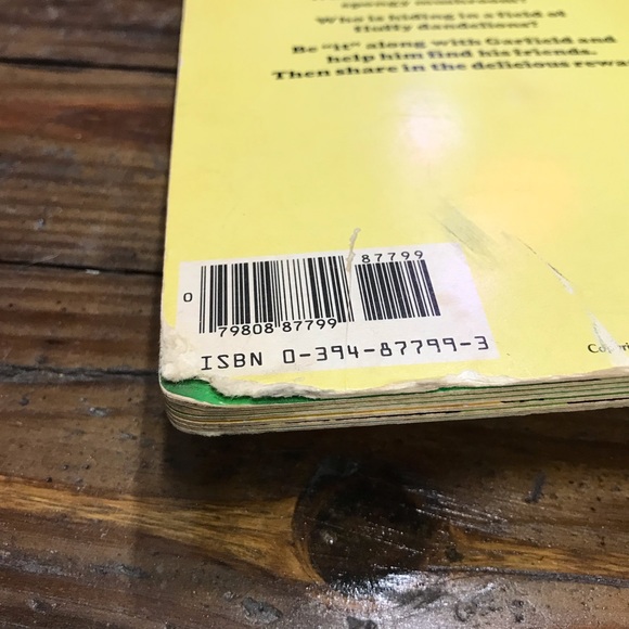 1986 GARFIELD Touch & Go Seek Scratch N Sniff RARE - Picture 5 of 6